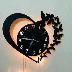 Wall Wooden Clock